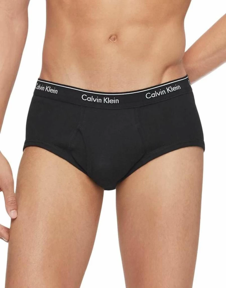 Calvin Klein Underwear Men's Cotton Classic Multipack Briefs – Soft, Comfortable & Breathable Underwear for Everyday Wear