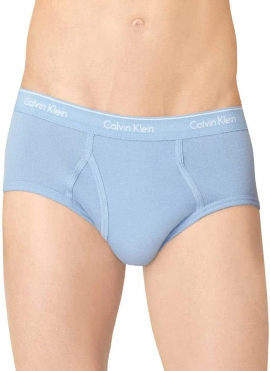 Calvin Klein Underwear Men's Cotton Classic Multipack Briefs – Soft, Comfortable & Breathable Underwear for Everyday Wear