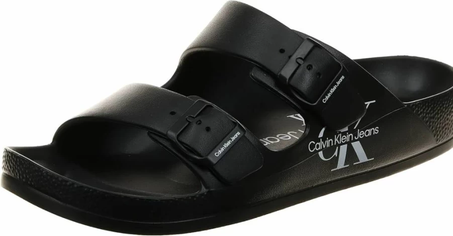 Calvin Klein Men's Zion Comfortable Casual Sandals for Summer Outdoor Walking