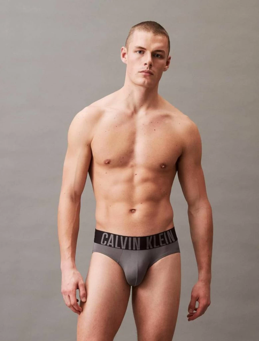 Calvin Klein Men's Intense Power 3-Pack Cotton Hip Brief Underwear Multipack