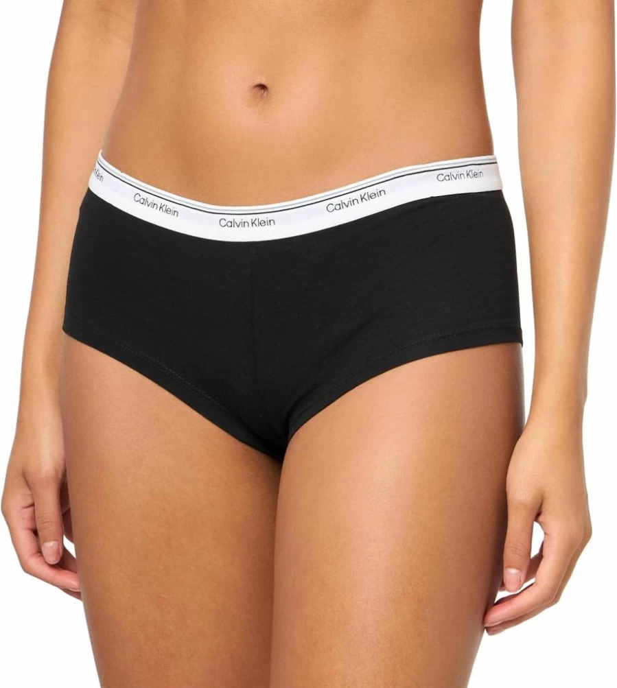 Calvin Klein Women's 3-Pack Cotton Stretch Boyshort Underwear | Comfortable & Breathable Panties