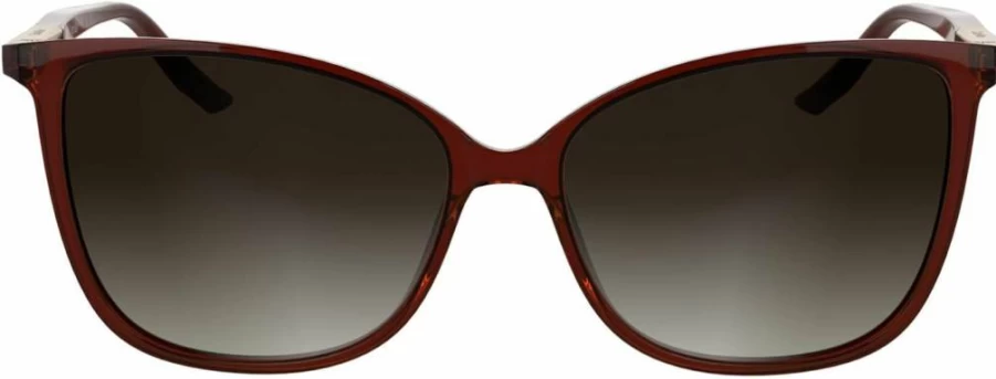 Calvin Klein Women's CK25504S Square Frame Sunglasses Classic UV Protection Stylish Designer Shades