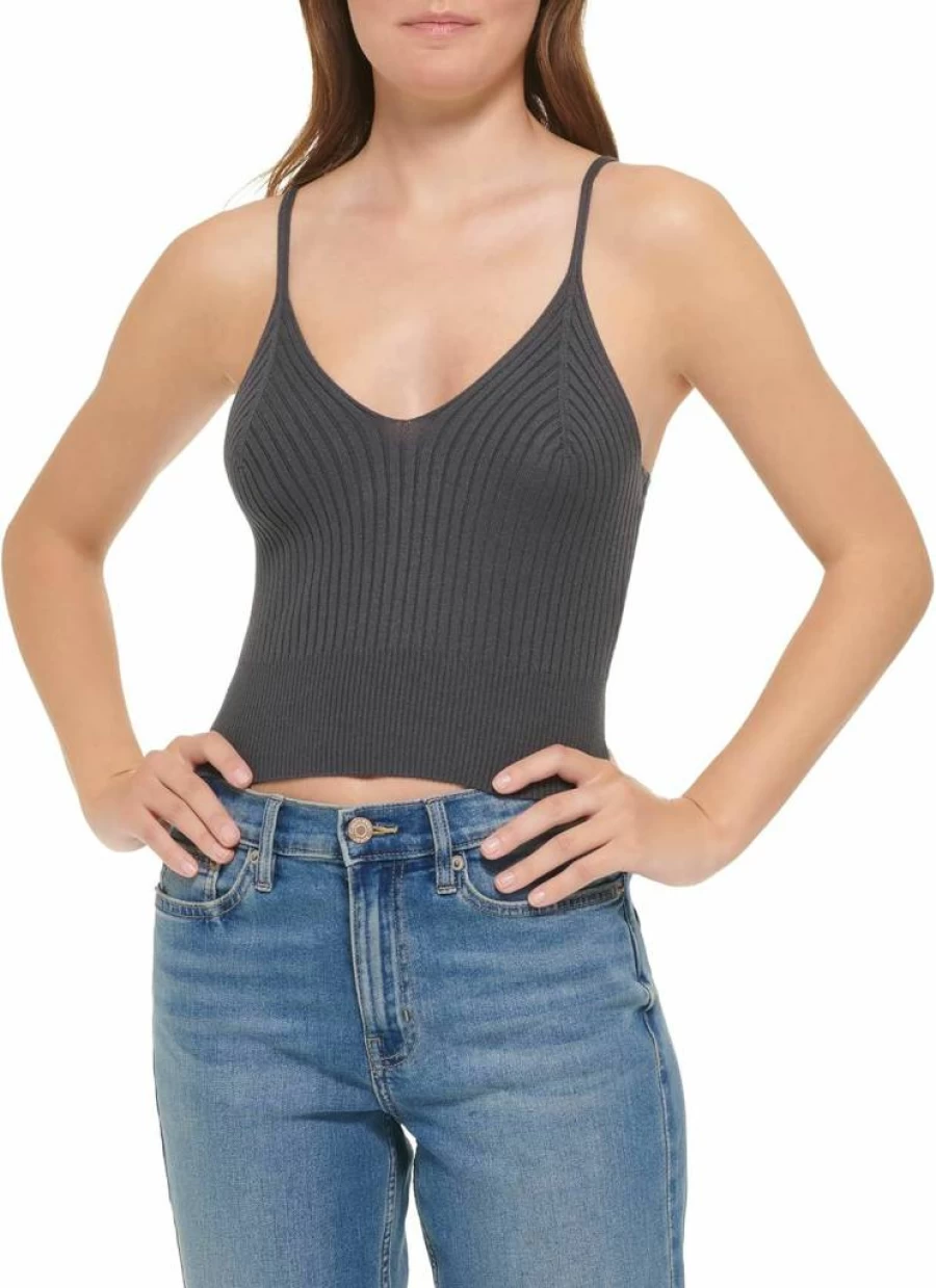 Calvin Klein Women's Soft Essential Basic Everyday Top | Comfortable Casual Tee