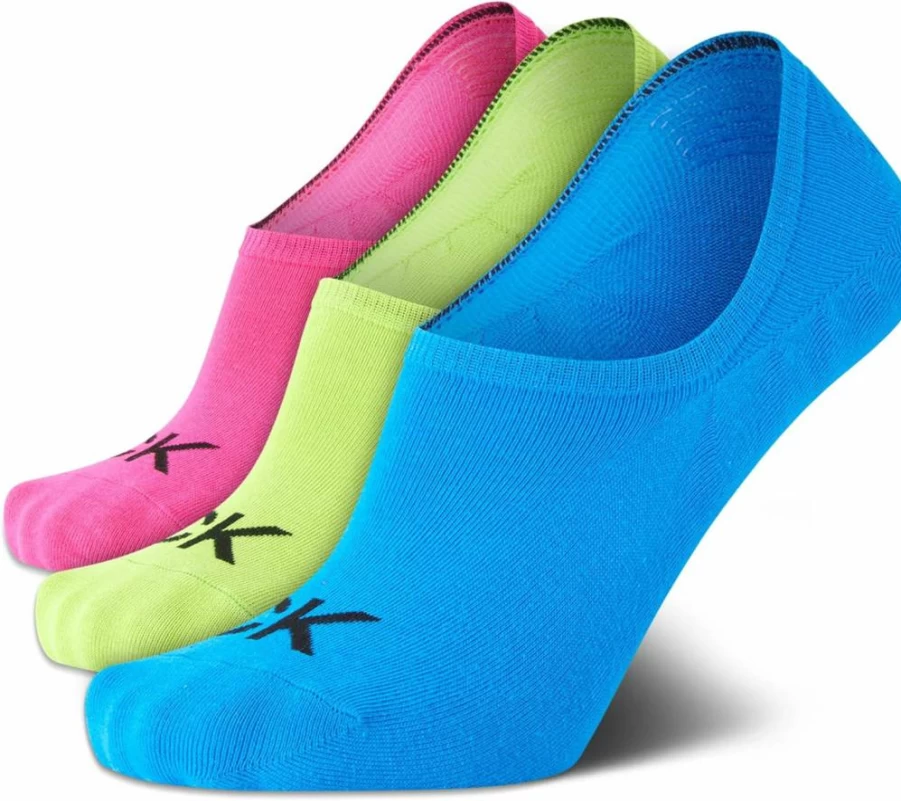 Calvin Klein Men's No-Show Sneaker Liner Socks 3-Pack – Breathable Low-Cut Invisible Socks for Casual & Athletic Wear