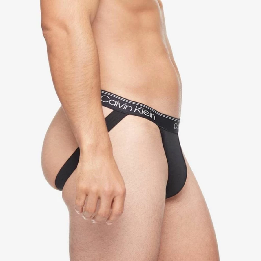 Calvin Klein Men's 3-Pack Micro Stretch Jock Strap Underwear for Comfort & Support