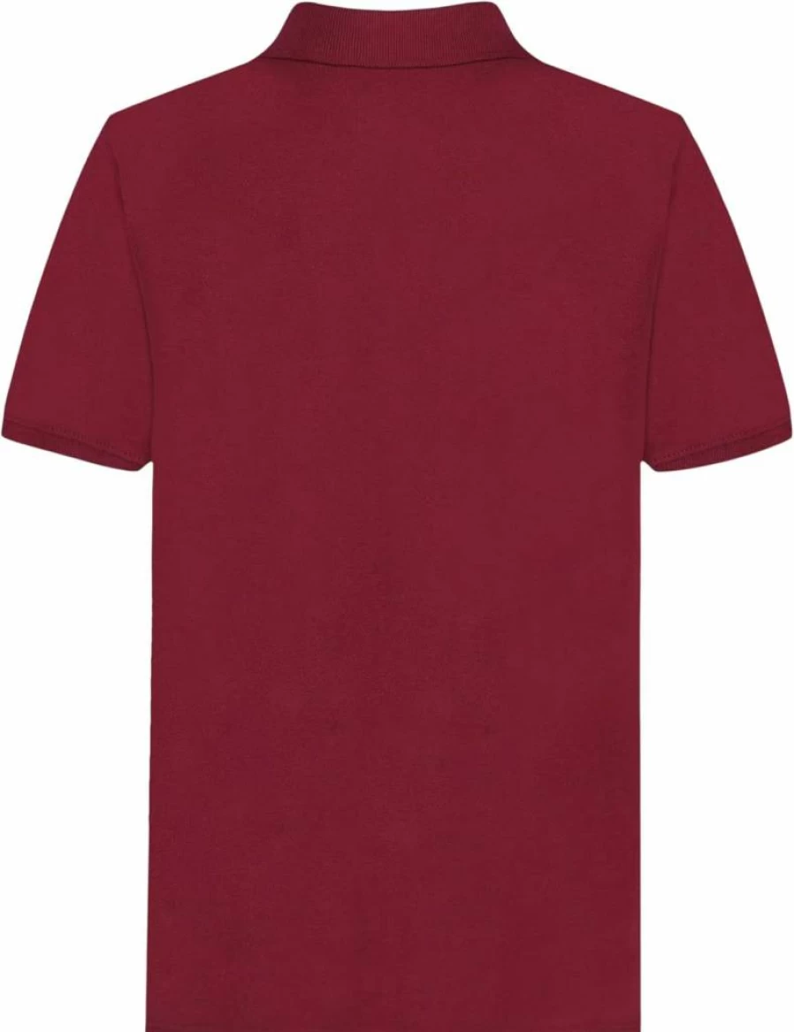 Calvin Klein Boys' Short Sleeve Polo Shirt - Soft Micro Pique Fabric, Comfortable Fit, Button Closure