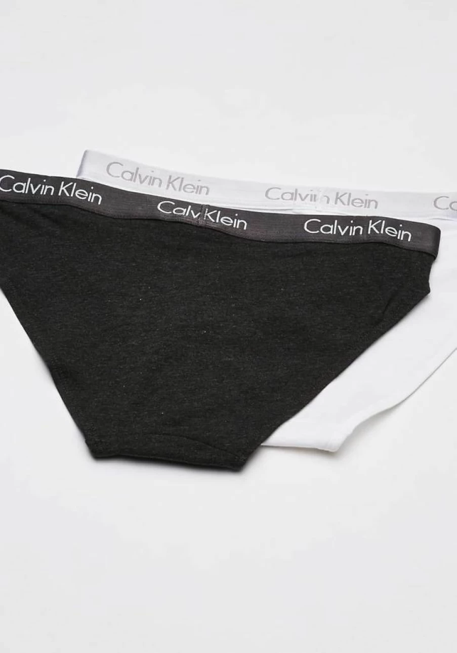 Calvin Klein Women's Cotton Multipack Bikini Panties 3-Pack - Comfortable Underwear for Everyday Wear