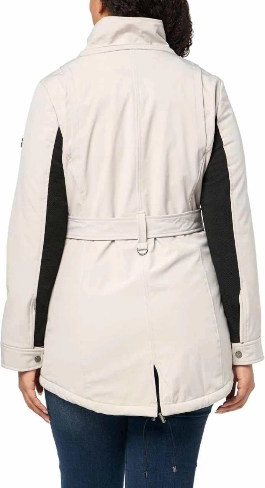 Calvin Klein Women's Lightweight Zip-Front Windbreaker Jacket for Outdoor Comfort