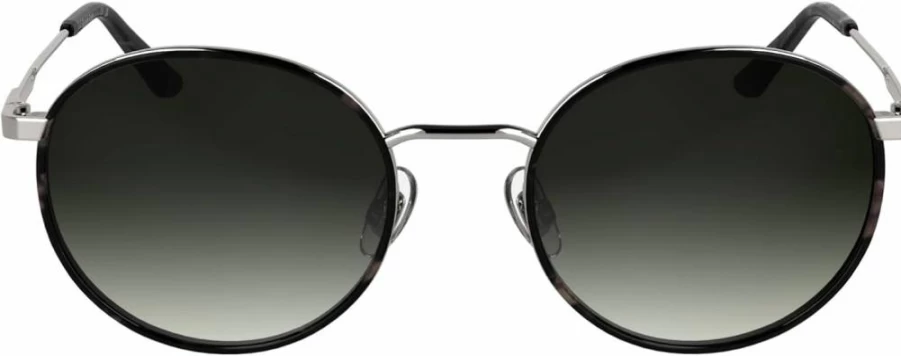 Calvin Klein CK25101S Round Polarized Sunglasses for Men and Women Classic UV Protection Fashion Eyewear