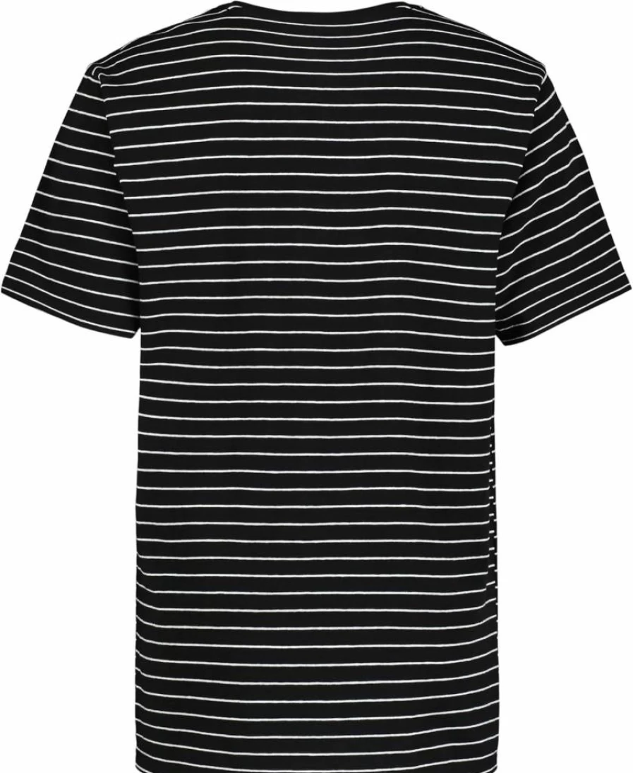 Calvin Klein Boys' Striped Short Sleeve T-Shirt - Soft, Comfortable, Relaxed Fit Crew Neck Tee for Kids