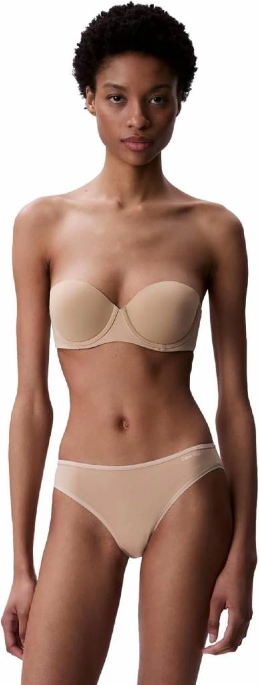 Calvin Klein Women's Strapless Push-Up Bra - Convertible Perfect Fit Underwear