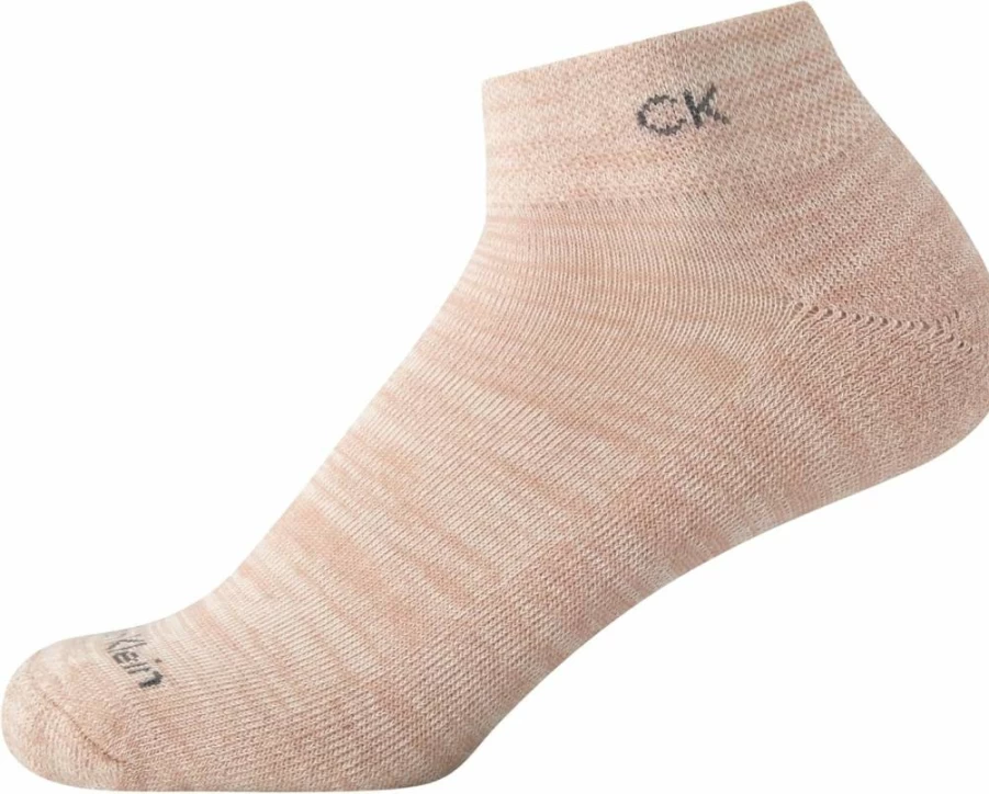 Calvin Klein Women's 6-Pack Cushioned Athletic Ankle Socks for Sports Size 4-10
