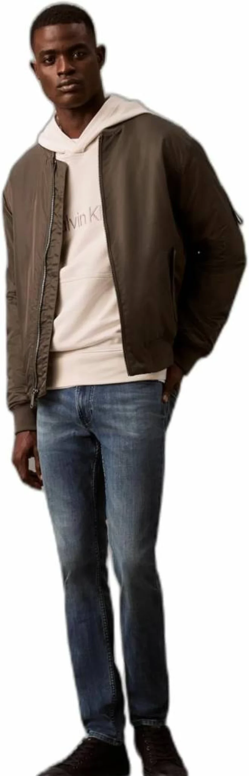 Calvin Klein Men's Slim Fit Stretch Denim Jeans for Comfort and Style