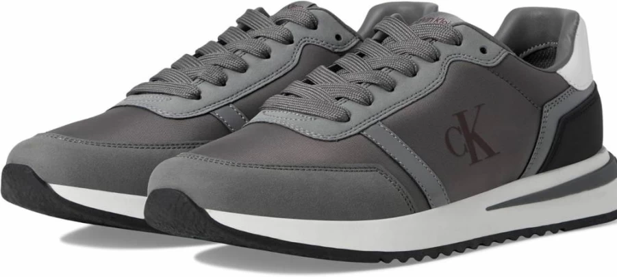 Calvin Klein Men's Picio Sneakers - Casual Comfortable Low-Top Lace-Up Shoes for Men