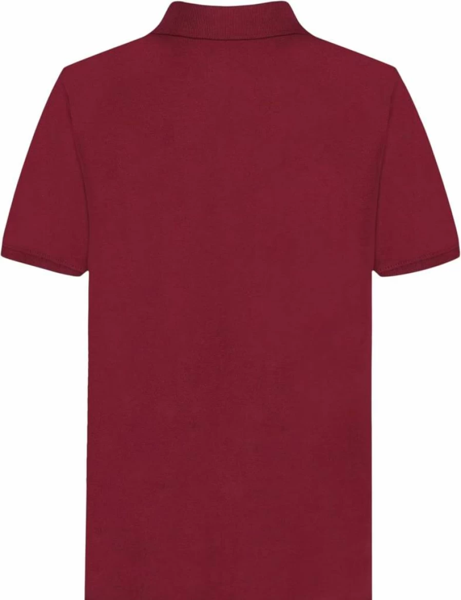 Calvin Klein Boys' Short Sleeve Polo Shirt - Soft Micro Pique Fabric, Button Closure, Comfortable Fit for Kids