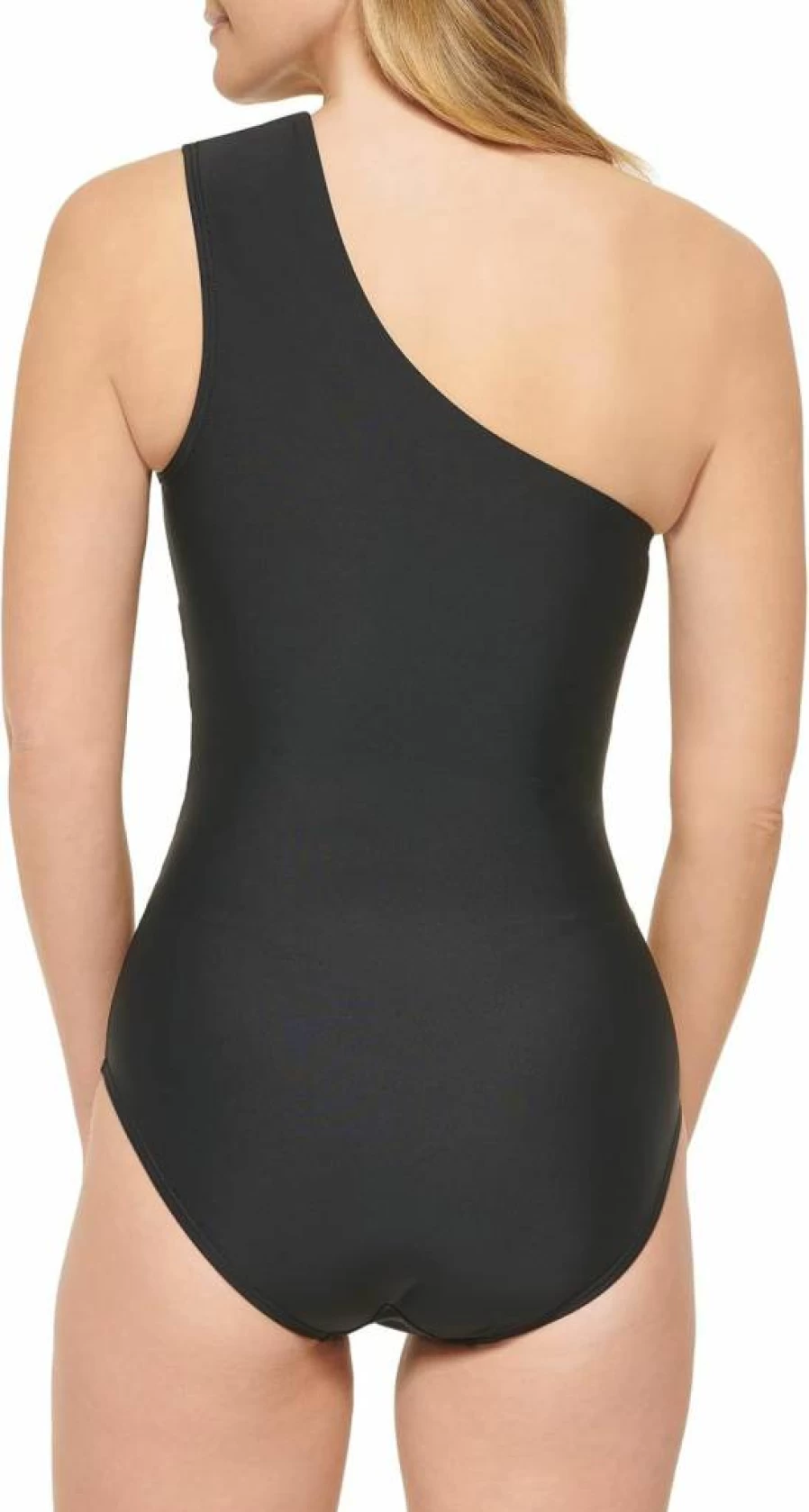Calvin Klein Women's One Piece Swimsuit with Removable Soft Cups and Adjustable Shoulder Straps