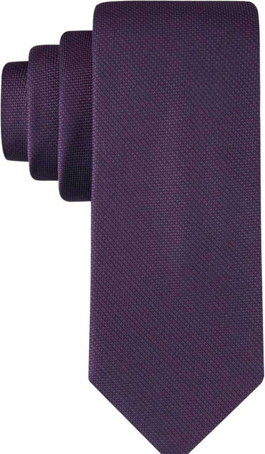 Calvin Klein Men's Classic Solid & Patterned Silk Ties for Formal & Business Attire