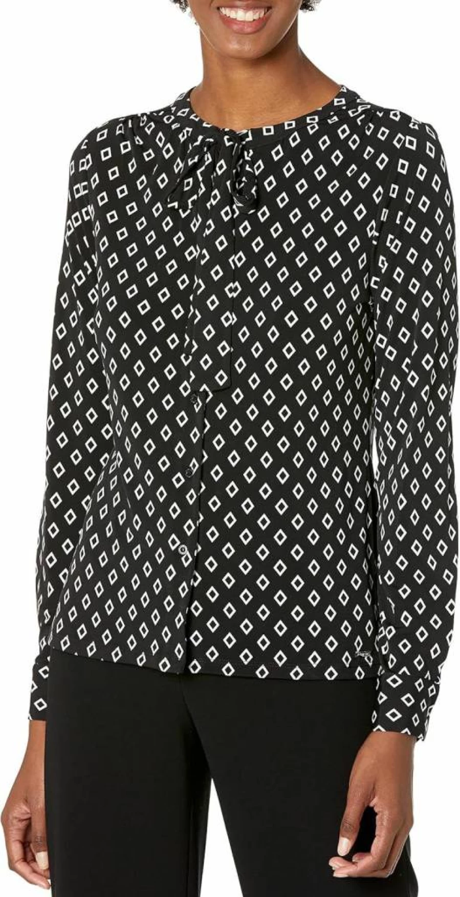 Calvin Klein Women's Solid Sleeveless Shell Top for Casual & Office Wear | Classic Fit | Modern Style