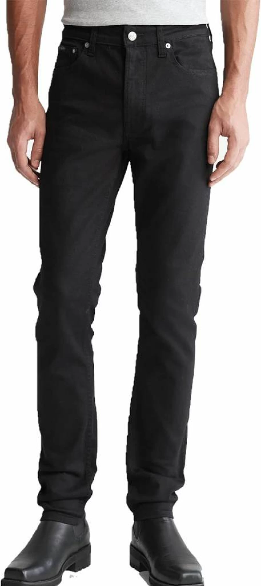 Calvin Klein Men's Slim Fit Stretch Denim Jeans for a Modern Stylish Look