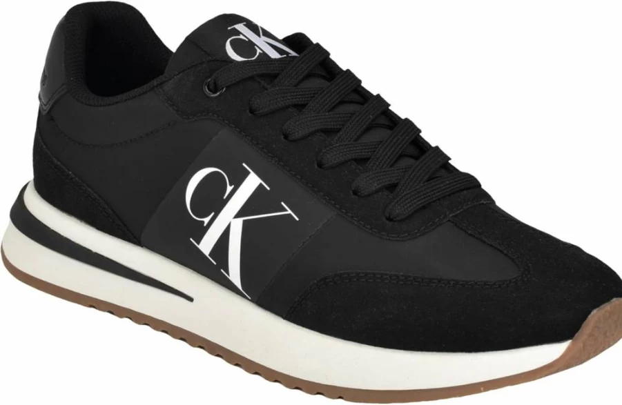 Calvin Klein Men's Pezrand Sneakers - Casual Comfortable Athletic Shoes for Men