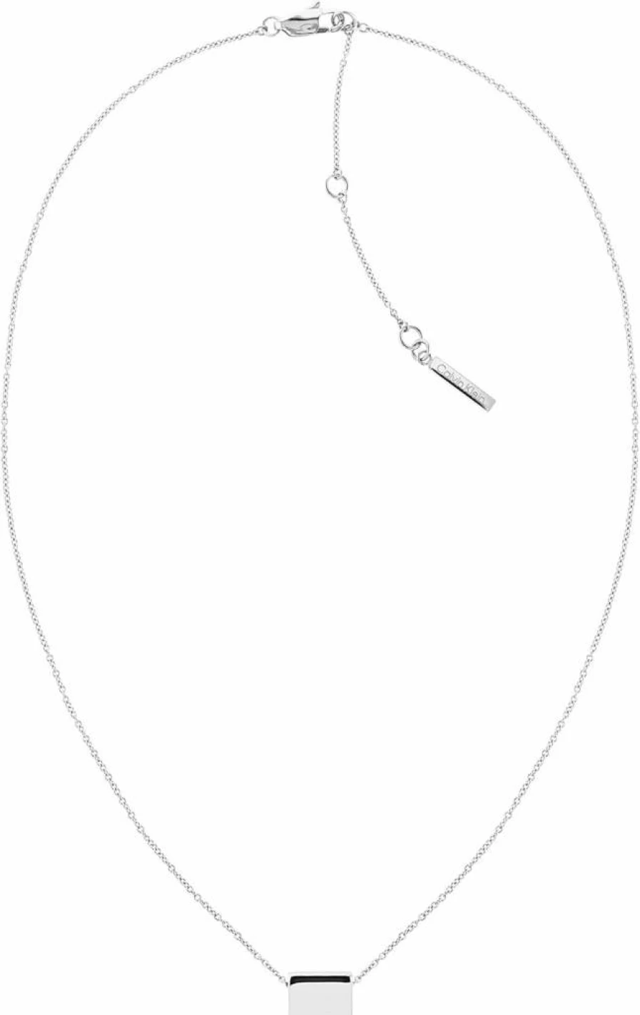 Calvin Klein Women's Stainless Steel Pendant Necklace | Modern Jewelry for Her