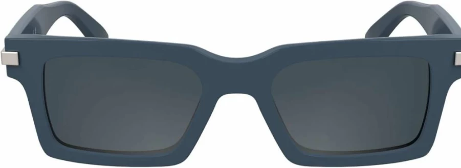 Calvin Klein CK25503S Rectangular Polarized Sunglasses for Men & Women, UV Protection, Classic Designer Style
