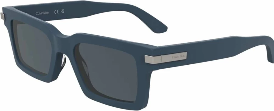 Calvin Klein CK25503S Rectangular Polarized Sunglasses for Men & Women, UV Protection, Classic Designer Style
