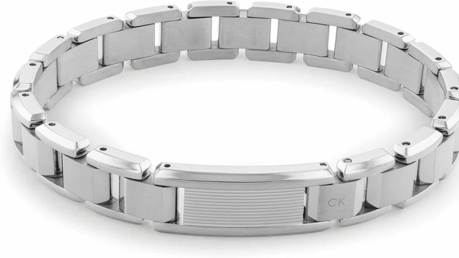 Calvin Klein Men's Stainless Steel Link Bracelet for Stylish & Modern Jewelry