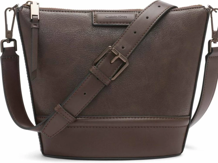 Calvin Klein Ash North South Crossbody Bag for Women Stylish Shoulder Purse