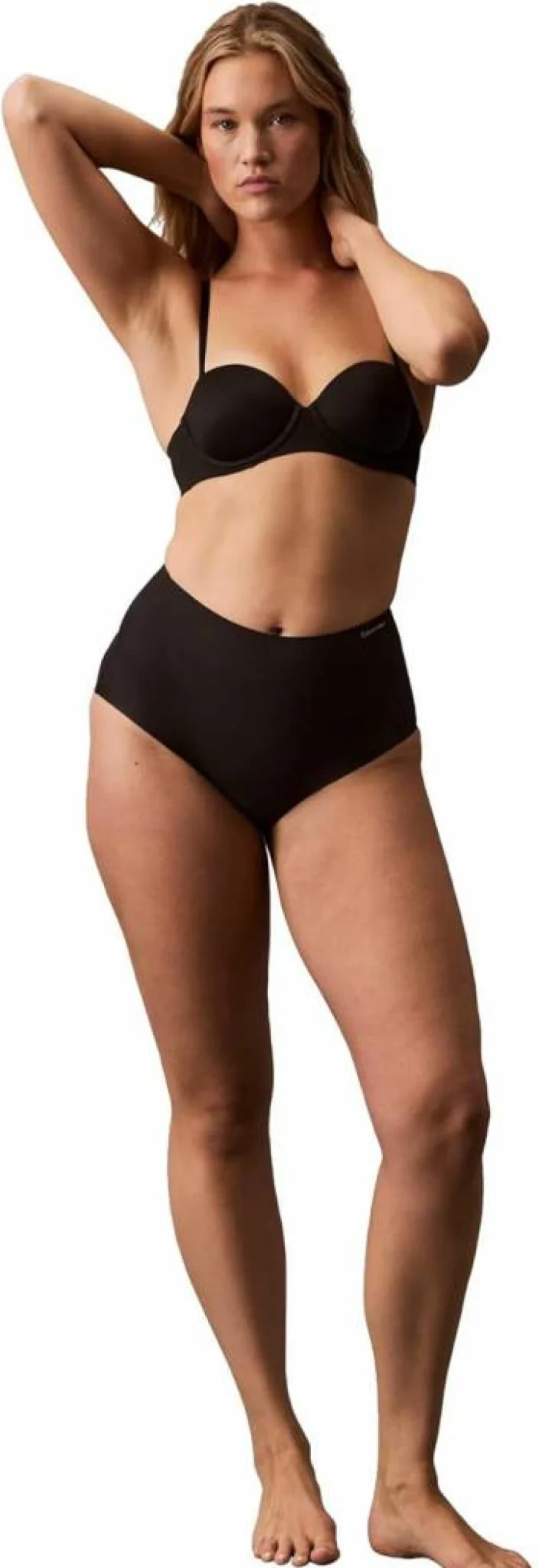 Calvin Klein Women's High-Waist Smoothing Shapewear Briefs - Second Skin Comfort & Tummy Control Panty