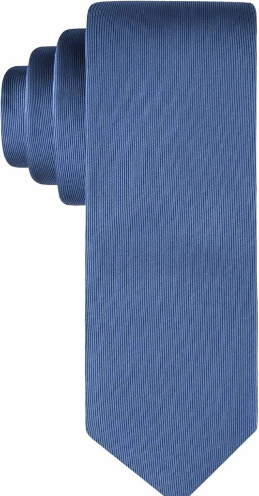 Calvin Klein Men's Solid Color Unison Necktie for Formal Wear