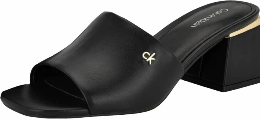 Calvin Klein Women's Rowena Heeled Sandals | Fashionable Comfortable Dress Sandals for Women