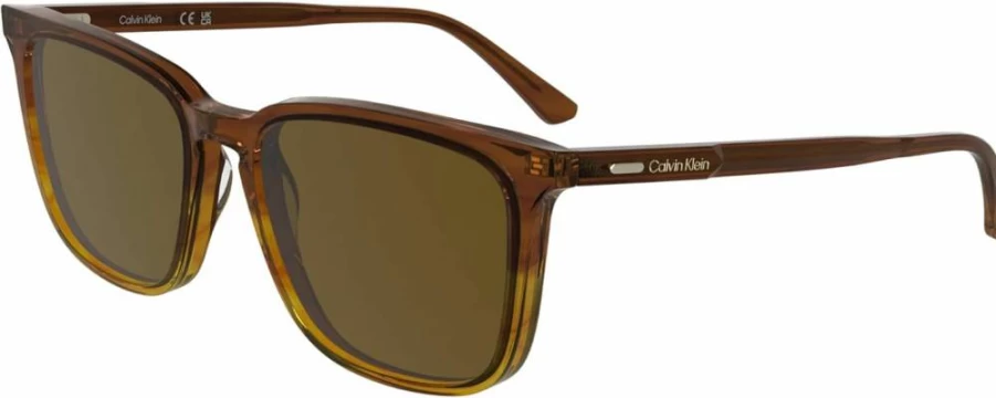 Calvin Klein Men's CK25507S Square Frame Sunglasses for UV Protection Classic Style