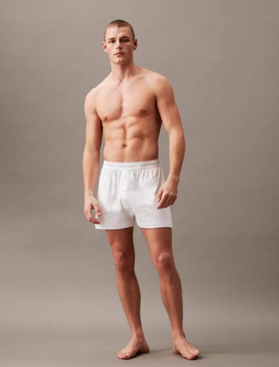 Calvin Klein Men's 3-Pack Cotton Classic Fit Knit Boxer Briefs Underwear