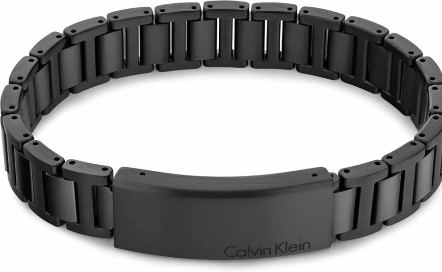 Calvin Klein Men's H-Link Bracelet – Stainless Steel Industrial Design for a Sophisticated Look