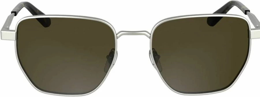 Calvin Klein CK25100S Square Frame Sunglasses for Men & Women - Classic UV Protection Shades