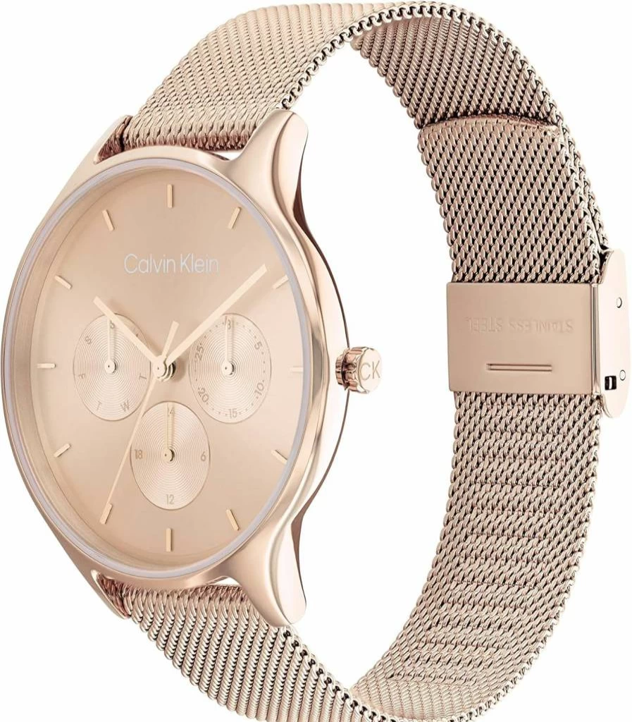 Calvin Klein Women's Timeless Multifunction Quartz Watch - Elegant Gift for Her