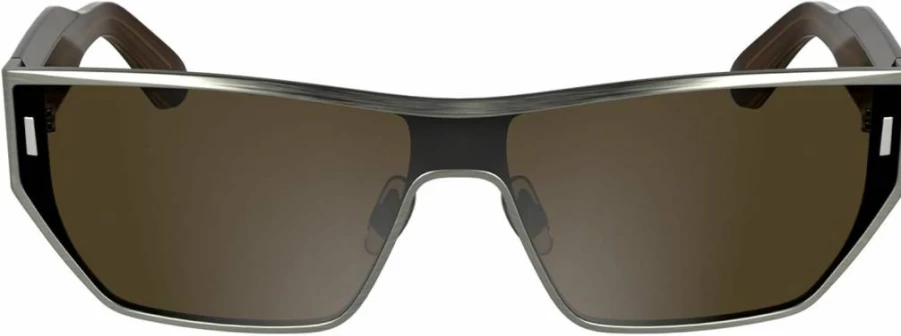 Calvin Klein CK25102S Rectangular Polarized Sunglasses for Men and Women