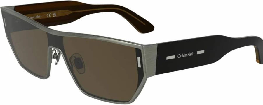 Calvin Klein CK25102S Rectangular Polarized Sunglasses for Men and Women