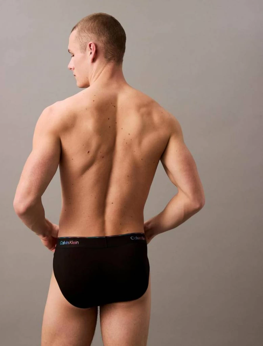 Calvin Klein Men's Micro Pride Underwear - Black Comfort Fit Boxer Briefs