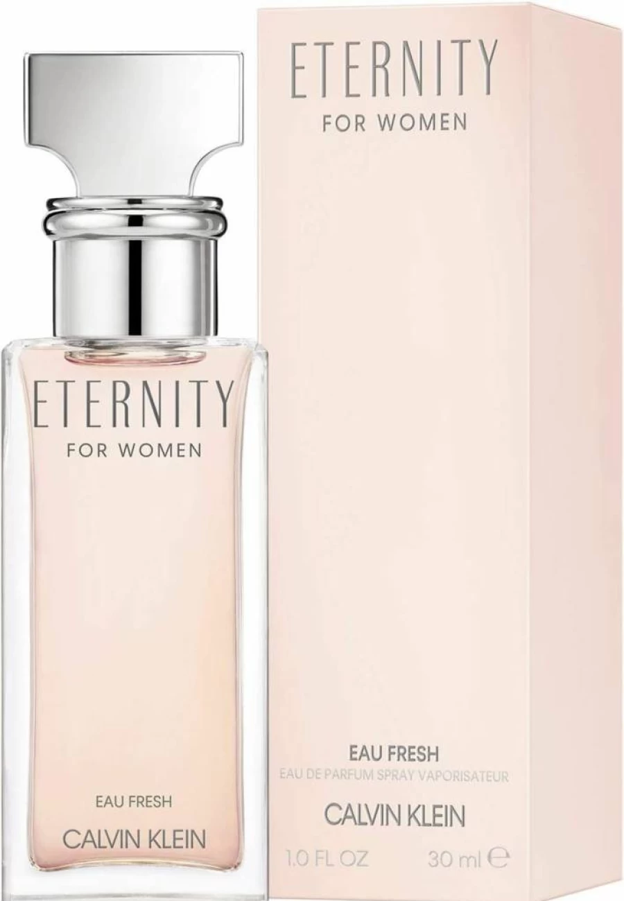 Calvin Klein Eternity Eau de Parfum for Women - Fresh Floral Scent with Pear, Peony, Rose & Amber Notes - Long Lasting Fragrance