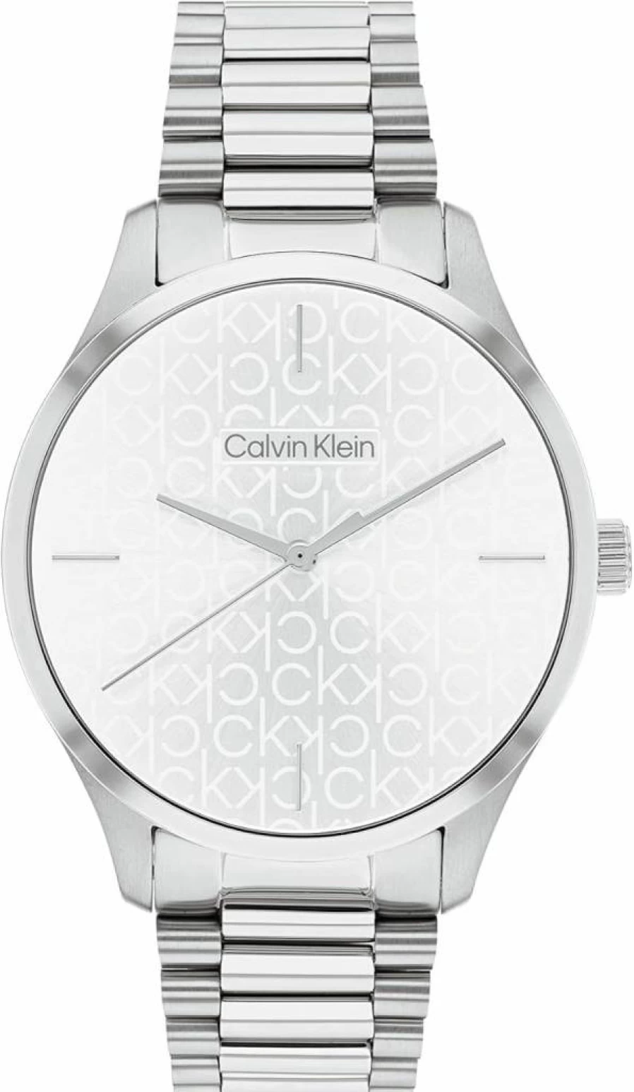 Calvin Klein Iconic 35mm Stainless Steel Watch with TT Bracelet - Model 25200168