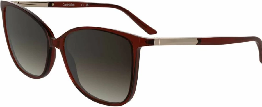 Calvin Klein Women's Square Sunglasses CK25504S Classic UV Protection Fashion Eyewear