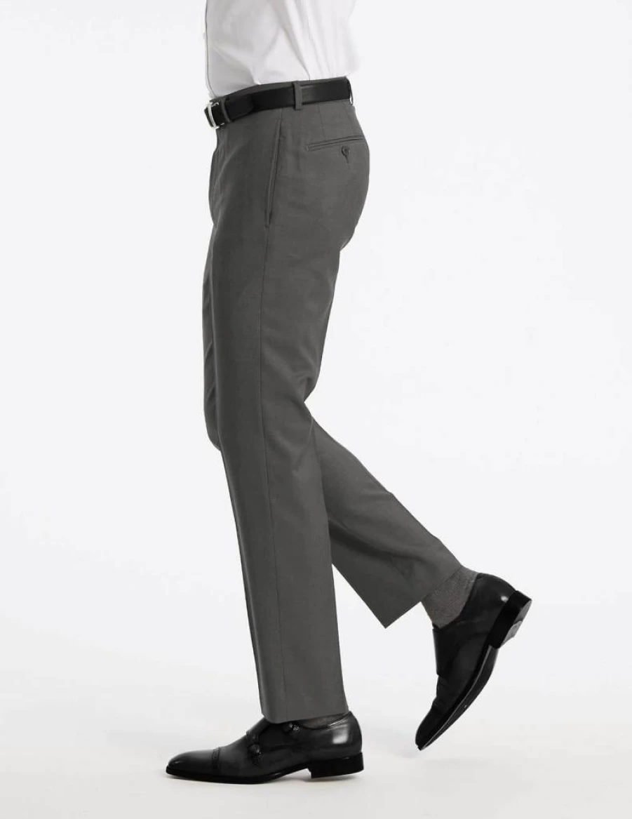 Calvin Klein Men's Slim Fit Stretch Dress Pants - Wrinkle-Resistant, Tailored Fit, Comfortable & Stylish Formal Trousers