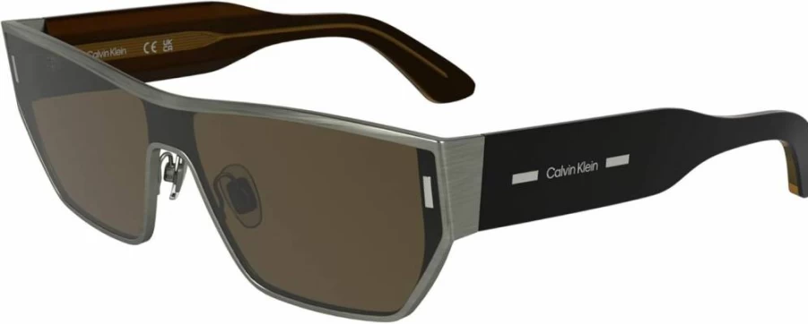 Calvin Klein CK25102S Rectangular Polarized Sunglasses for Men and Women
