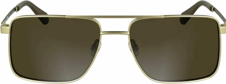 Calvin Klein Jeans Men's CKJ25201S Aviator Sunglasses for Men Polarized Pilot Style