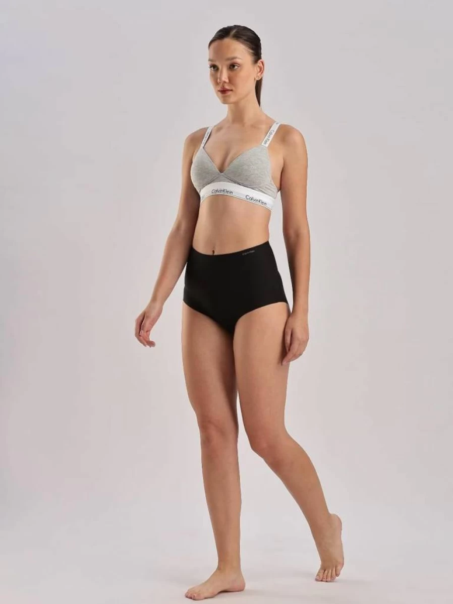 Calvin Klein High-Waist Smoothing Shapewear Brief for Women - Second Skin Comfort Panty