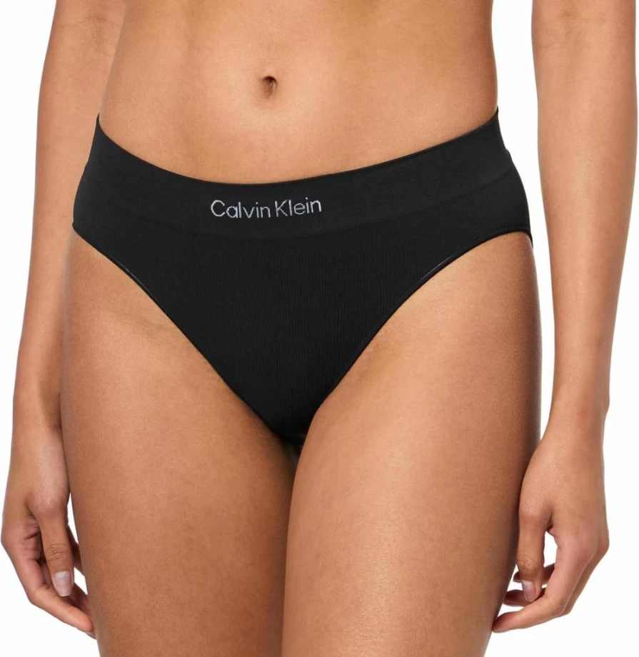 Calvin Klein Women's 3-Pack Seamless Ribbed Cotton Underwear Briefs