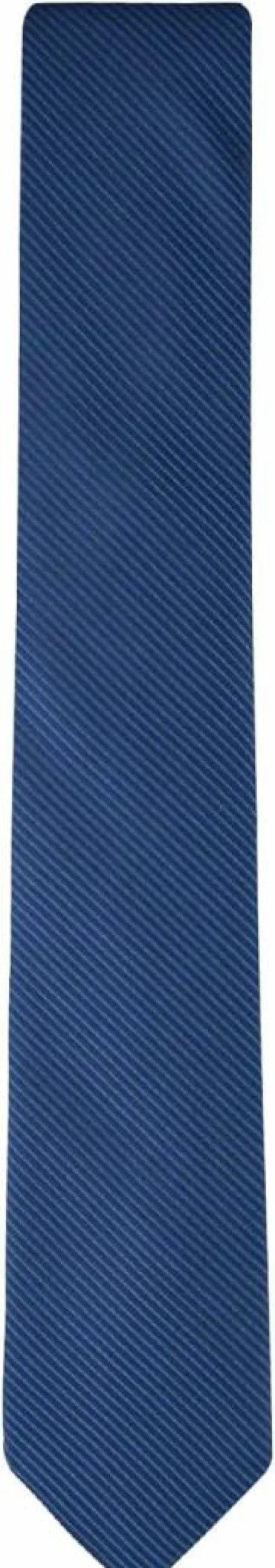 Calvin Klein Men's Navy Blue Solid & Pattern Tie Set - Classic Standard & Extra Long Neckties for Formal Wear