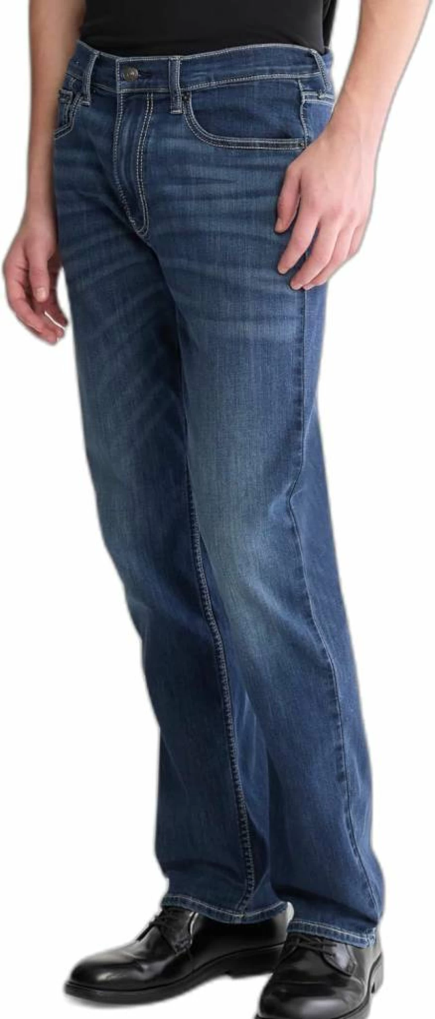 Calvin Klein Men's Slim Fit Stretch Denim Jeans for Comfort and Style